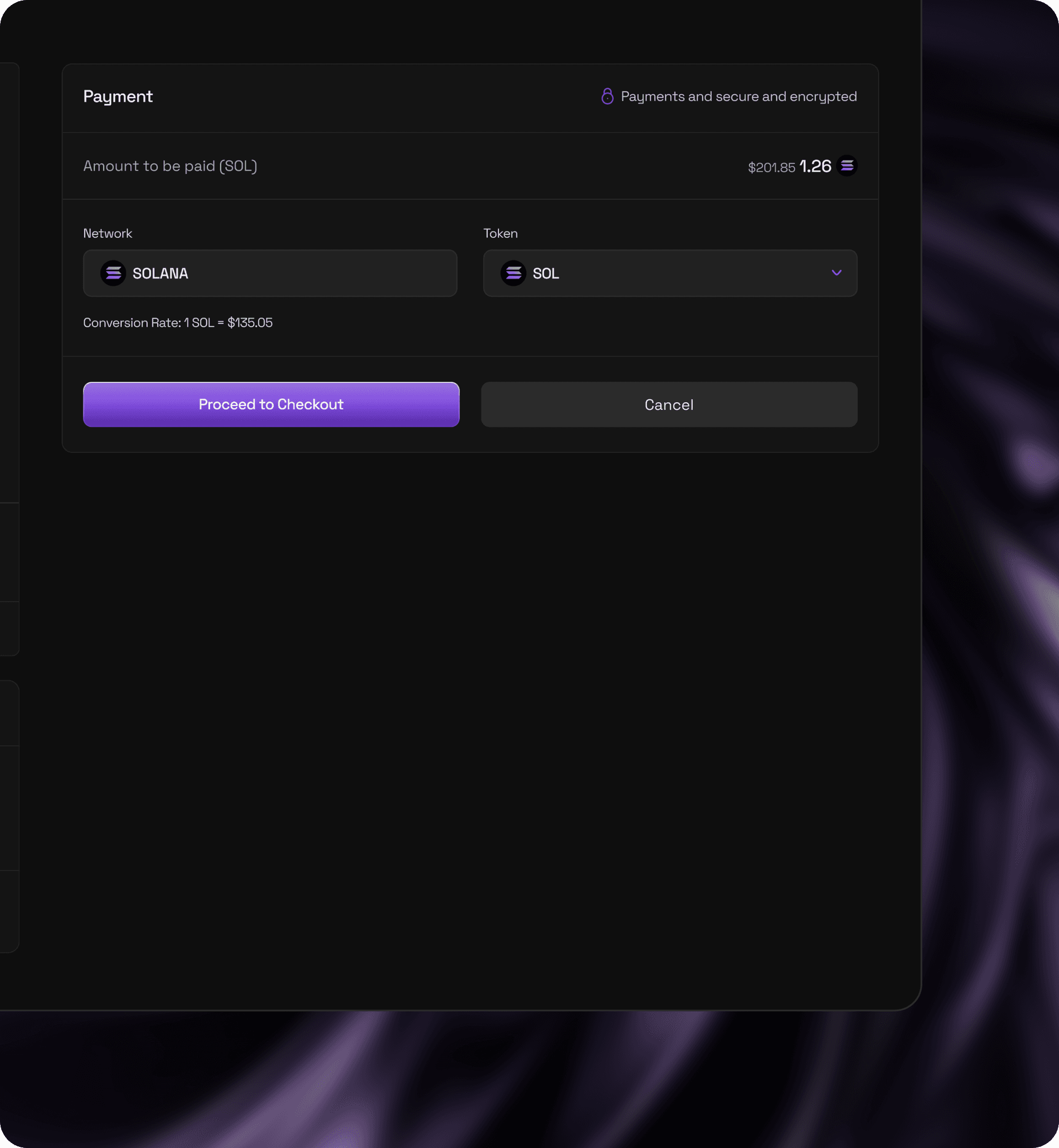 Make Payment in Crypto and Local Currency